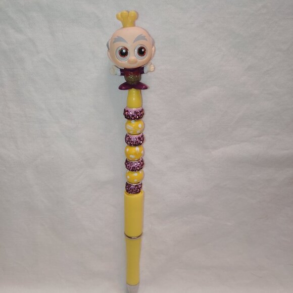 Disney Doorable- King Candy- Handmade Beaded Pen Wreck-It Ralph - Picture 1 of 2